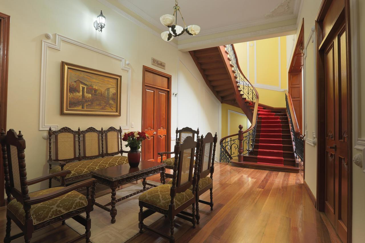 Hotel Santa Lucia Boutique Spa Bogotá Exterior foto Interior of the house